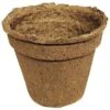Biodegradable Plant Pots, Trade #5 Round, Case Of 66 Pots By Cowpots