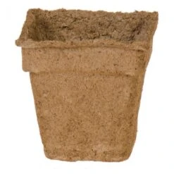 Biodegradable Plant Pots, Trade #3 Square, Case Of 1,176 Pots By Cowpots