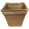 Biodegradable Plant Pots, Trade #5 Square, Case Of 192 Pots By Cowpots -Amleos cpsq5 3