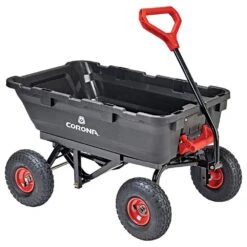 Corona 4 Cu. Ft. Poly Dump Cart