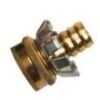 Hose Repair Coupling Clinching Brass Female 3/4in -Amleos cr34f