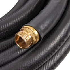 Commercial Rubber Hose 3/4" X 100ft By A.M. Leonard 11 Commercial Rubber Hose 3/4" X 100ft By A.M. Leonard -Amleos crh340 couplingmale 2