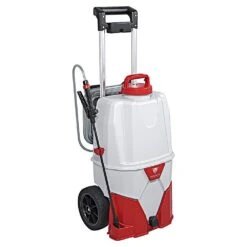 Cart Style Sprayer With 9 Gallon Tank And Battery Powered Pump