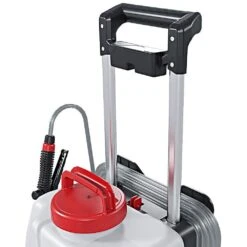 Cart Style Sprayer With 9 Gallon Tank And Battery Powered Pump -Amleos cs9g handle