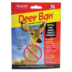 Deer Banâ„¢ Deer Repellent Capsules, Pack Of 50 Capsules By Summit Pest Defense