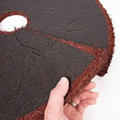 Rubberific® Tree Rings 24in, Red, Box Of 3 -Amleos dctr24rd3 bottom