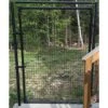 Deer Fence Driveway Gate With Mounting Frame, 7ft X 10ft 2 Deer Fence Driveway Gate With Mounting Frame, 7ft X 10ft -Amleos dg210