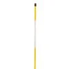 Reflective Fiberglass Driveway Marking Stakes, Yellow, 4ft Length, Bundle Of 25 -Amleos dm4 4y 2