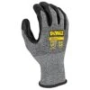 Work Gloves With Nitrile Palm, A3 Cut Resistance, Size Medium, Box Of 12 By DEWALT