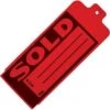 Vinyl Tags With "Sold" Print, Red, Roll Of 1,000 Tags With Attachment Wires -Amleos dwf2 1r
