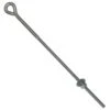 Hot-Dip 1/2-Inch Galvanized Eyebolts And Washers Bulk Pack, 18-Inch Bolt Length -Amleos eb518