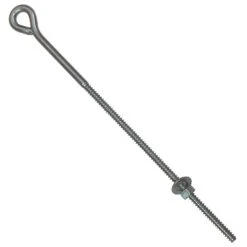 Hot-Dip 1/2-Inch Galvanized Eyebolts And Washers Bulk Pack, 18-Inch Bolt Length