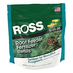 Ross Root Feeder Cartridge Refills - Evergreens & Acid-Loving Plants, Pack Of 36