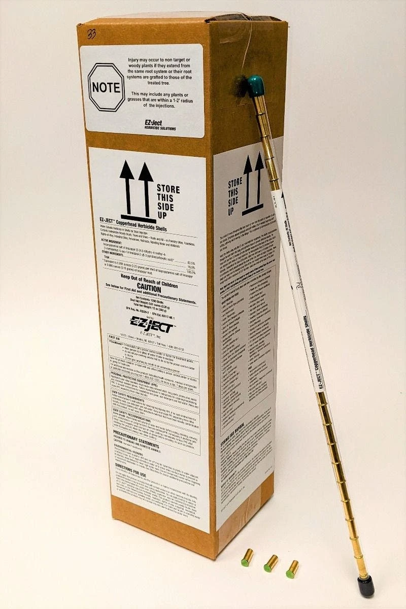 Copperhead Herbicide Shells For Ez-Ject Herbicide System 3 Copperhead Herbicide Shells For Ez-Ject Herbicide System