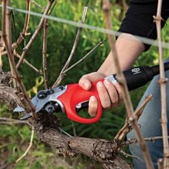 FELCO 802 Electronic Corded Pruning Shear Kit With 3.1Ah Battery 1.2in Cut Capacity -Amleos f802k3 f802k6 live
