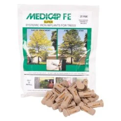 Medicap FE Iron Implant Capsules, 1/2in Diameter, Pack Of 25 Implants