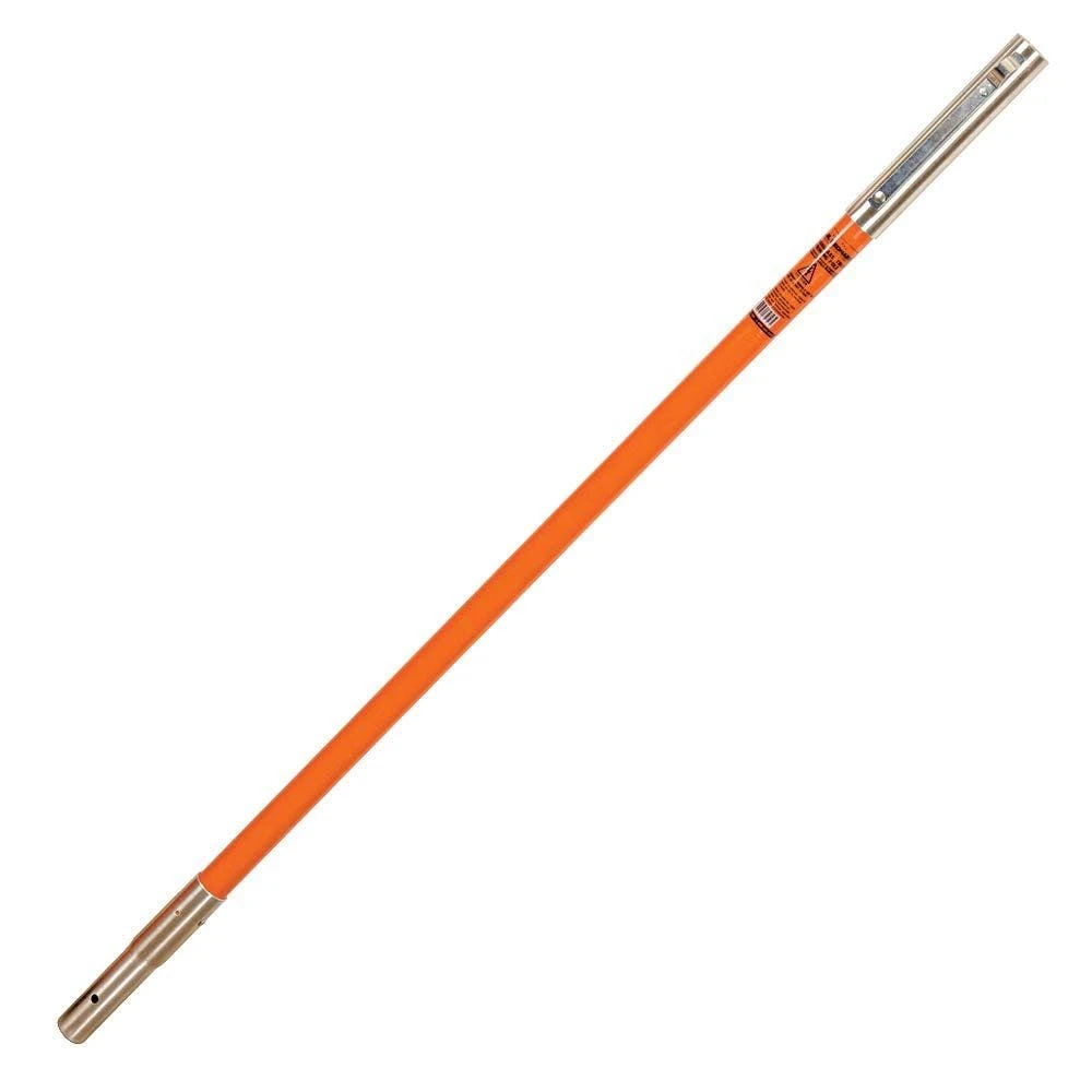 Fiberglass Sectional Pole, 4ft Length, Orange By A.M. Leonard 3 Fiberglass Sectional Pole, 4ft Length, Orange By A.M. Leonard