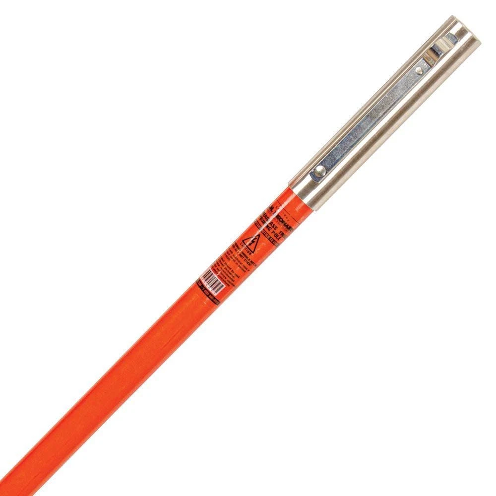 Fiberglass Sectional Pole, 4ft Length, Orange By A.M. Leonard 4 Fiberglass Sectional Pole, 4ft Length, Orange By A.M. Leonard - Image 2