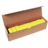 Flagging/Tagging Tape, Glo-Lemon, 1-3/16in X 150ft, Non-Adhesive, Box Of 12 Rolls -Amleos ft 4yb 1