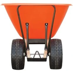 Leonard 2-Wheeled, 10-Cubic-Foot Capacity Poly Tray Wheelbarrow With Flat-Free Tires 11 Leonard 2-Wheeled, 10-Cubic-Foot Capacity Poly Tray Wheelbarrow With Flat-Free Tires -Amleos fwb10 2 1