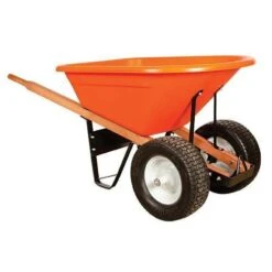 Leonard Two-Wheel Wheelbarrow Conversion Kit, Flat-Free Tires -Amleos fwbkt 2 1