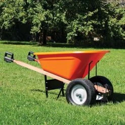 Leonard Two-Wheel Wheelbarrow Conversion Kit, Flat-Free Tires -Amleos fwbkt 5 1