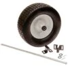 Leonard Two-Wheel Wheelbarrow Conversion Kit, Flat-Free Tires -Amleos fwbkt 6