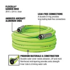 Flexzilla Water Hose 3/4in X 50ft -Amleos fxa 3450 call outs