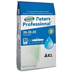 Fertilizer, General Purpose 20-20-20 Formula By Peters Professional