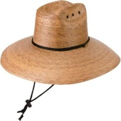 Routine Straw Hat With Center Crease