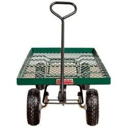 Deck Wagon, 24in X 48in Metal Tray With Pneumatic Tires -Amleos gc2448 5