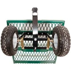 Deck Wagon, 24in X 48in Metal Tray With Pneumatic Tires -Amleos gc2448 7