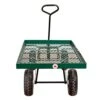 Deck Wagon, 24in X 48in Metal Tray With Flat-Free Tires