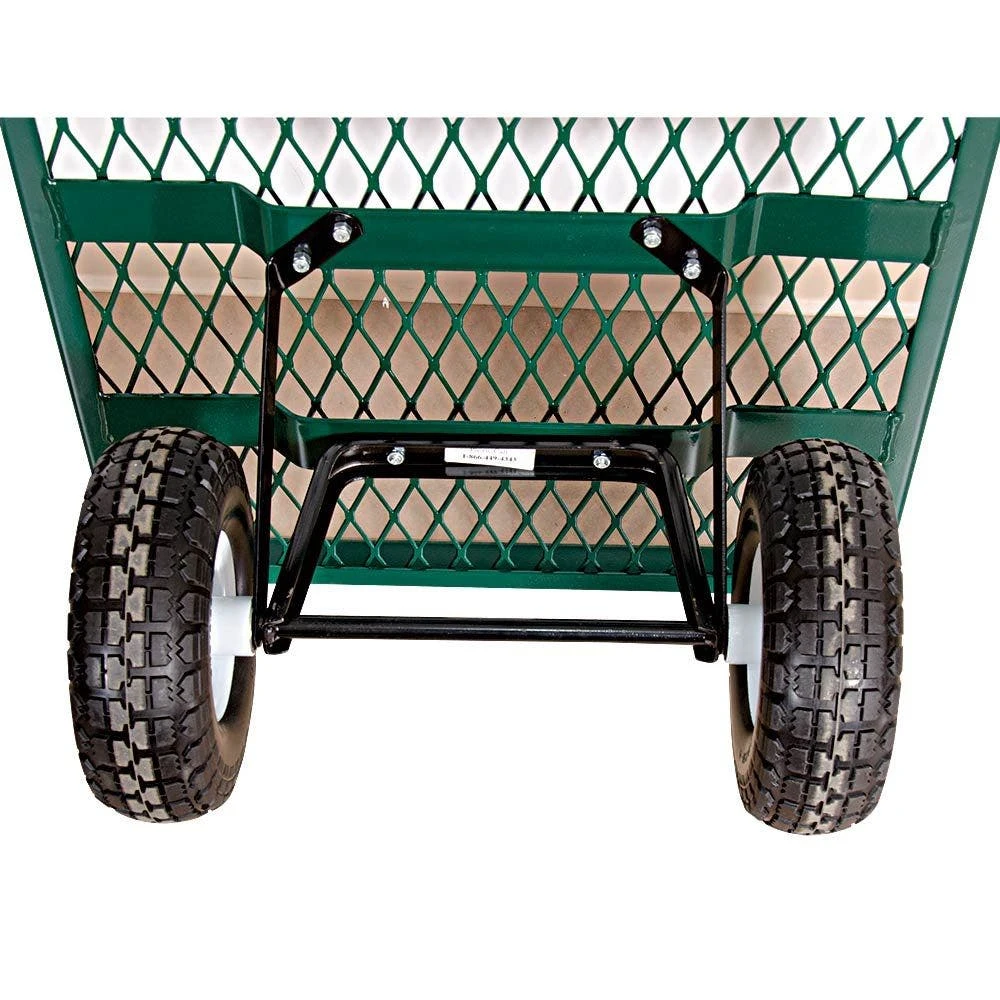 Deck Wagon, 24in X 48in Metal Tray With Flat-Free Tires 5 Deck Wagon, 24in X 48in Metal Tray With Flat-Free Tires - Image 3