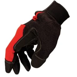 West County Men's Gardening Gloves, Brick Red, Extra Large -Amleos ggm 1r xl 2