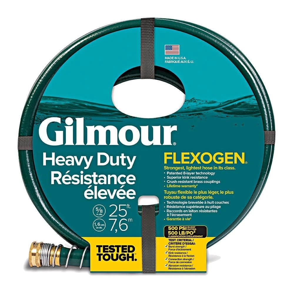 Flexogen Heavy Duty Water Hose 5/8in X 25ft 3 Flexogen Heavy Duty Water Hose 5/8in X 25ft