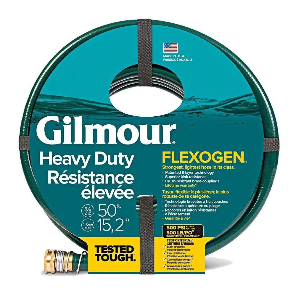 Flexogen Heavy Duty Water Hose 5/8in X 50ft 3 Flexogen Heavy Duty Water Hose 5/8in X 50ft