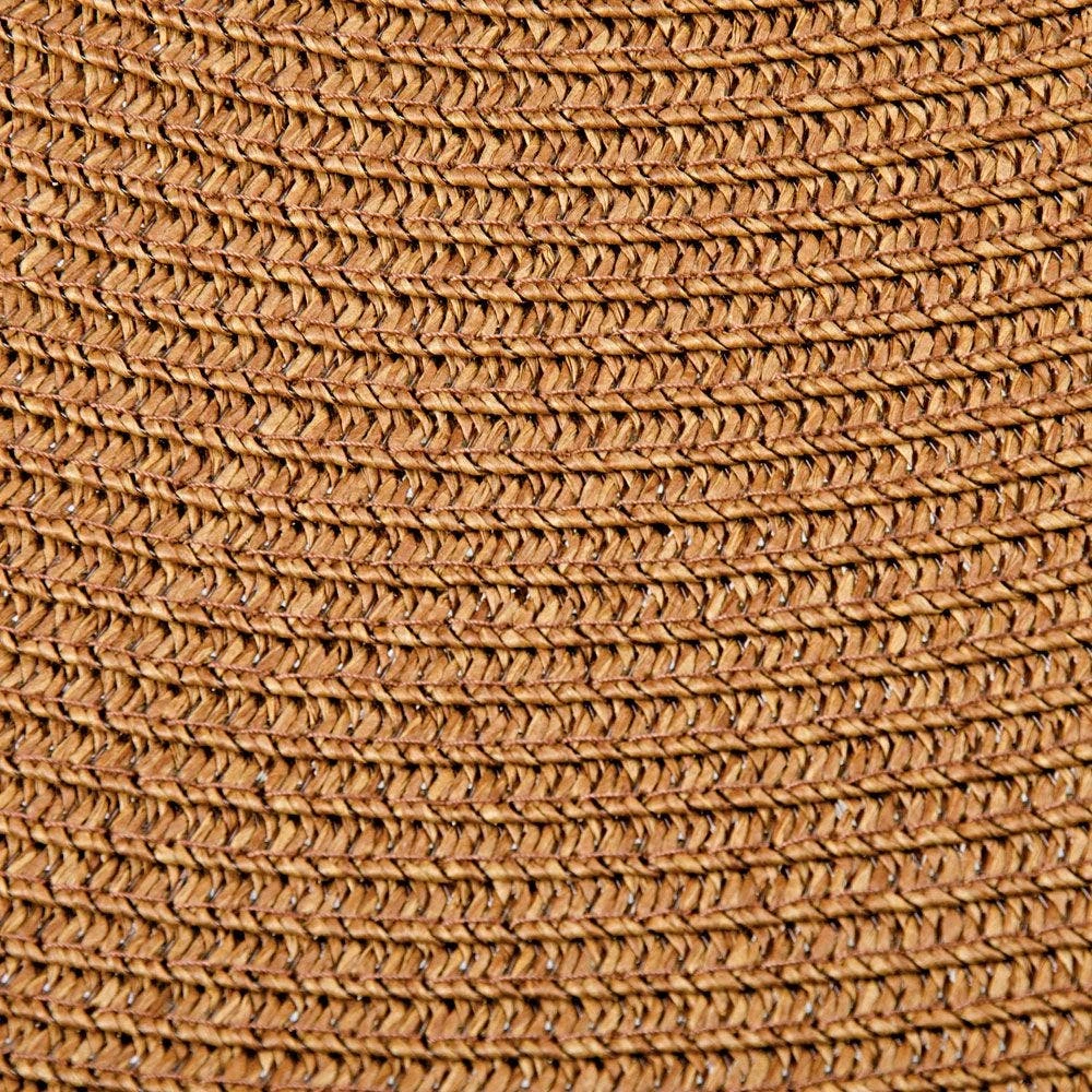 Dark Brown Women's Braided Hat Dark Brown 4 Dark Brown Women's Braided Hat Dark Brown - Image 2