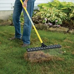Groundskeeper II Shrub Rake With 21in Head And 55in Fiberglass Handle By TRG 8 Groundskeeper II Shrub Rake With 21in Head And 55in Fiberglass Handle By TRG -Amleos gk2 21 1