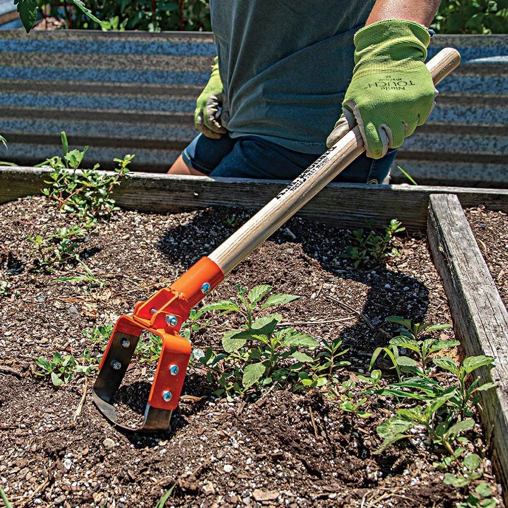 4in Mini Stirrup Hoe With 18in Handle By A.M. Leonard 6 4in Mini Stirrup Hoe With 18in Handle By A.M. Leonard - Image 4