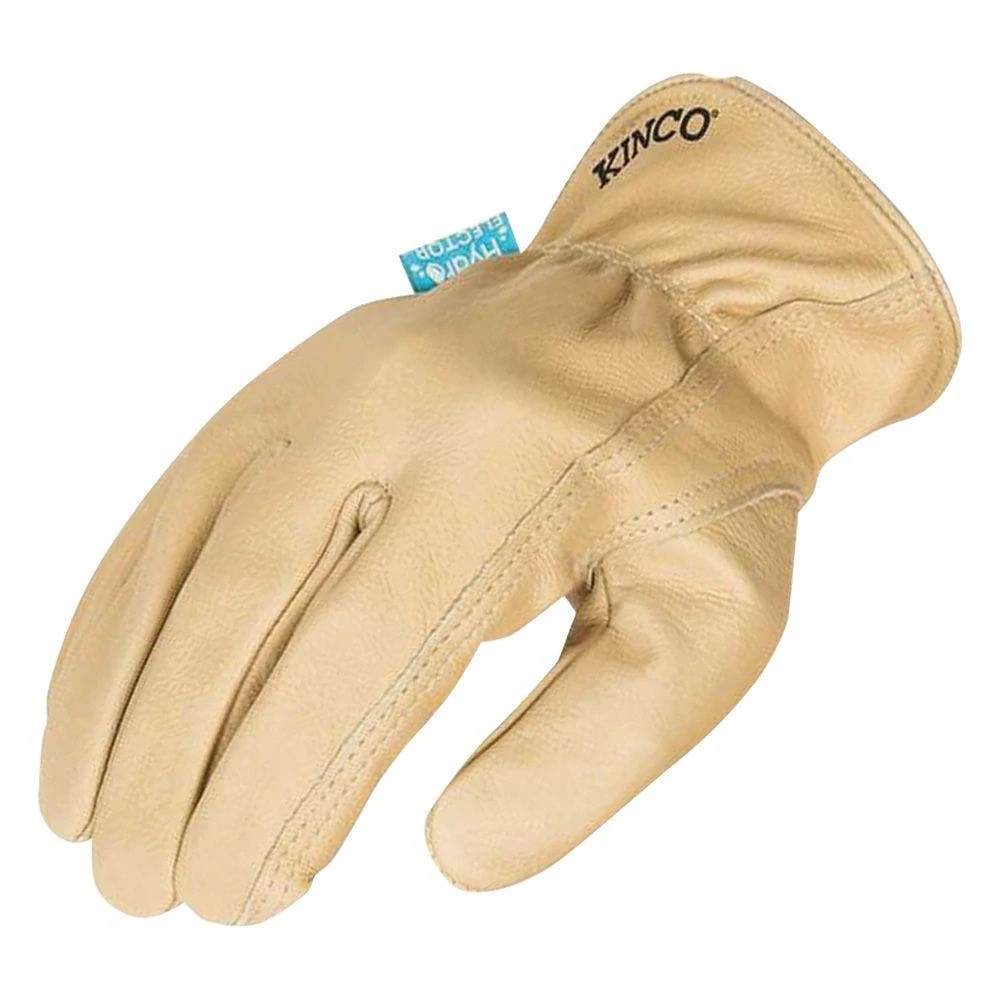 Kinco Hydroflector Water-Resistant Premium Grain Cowhide Driver Large 3 Kinco Hydroflector Water-Resistant Premium Grain Cowhide Driver Large