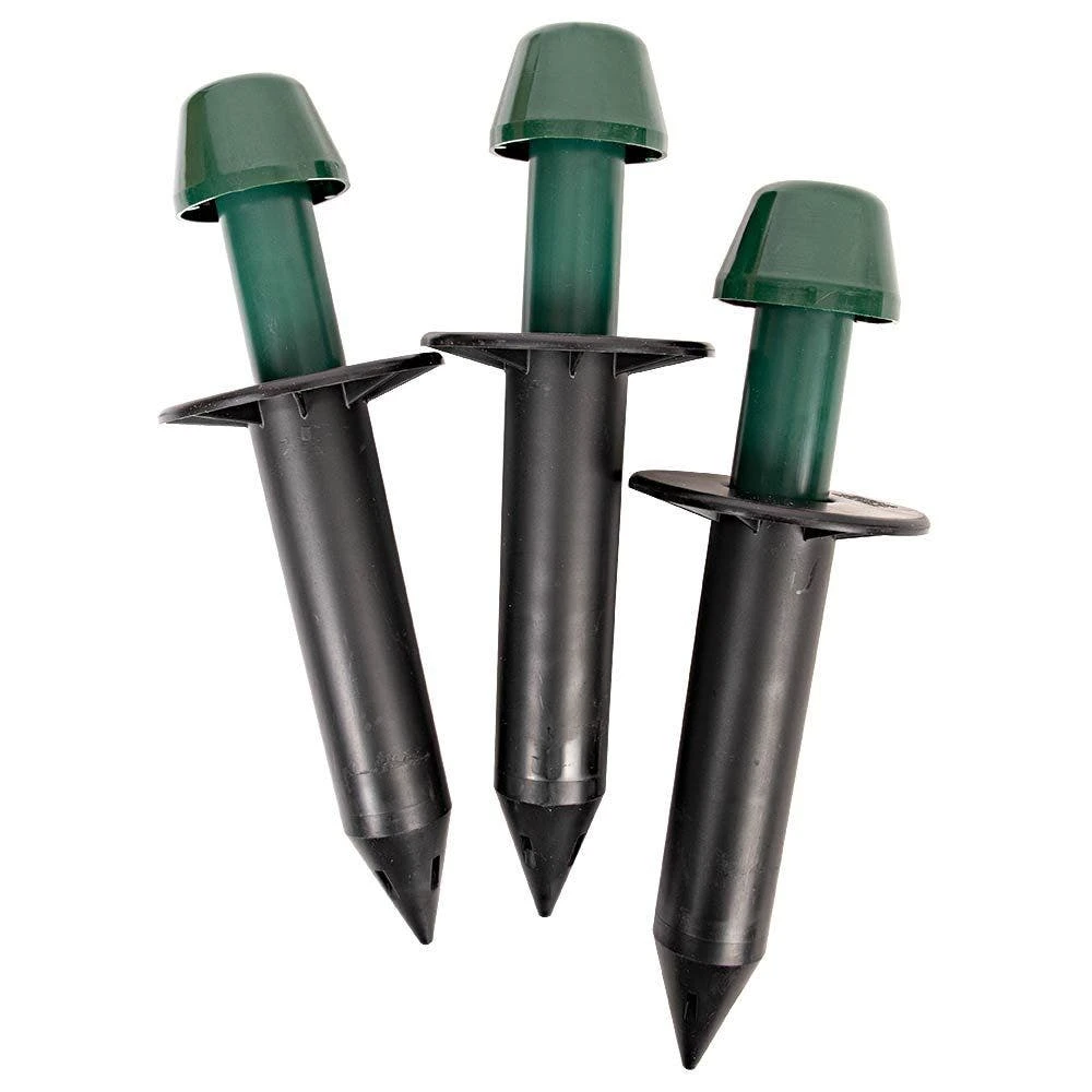 Hose Guides, Ground Sockets, & Insert Guide Stakes, Set Of 3 3 Hose Guides, Ground Sockets, & Insert Guide Stakes, Set Of 3