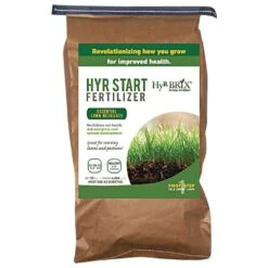 HyR Start Fertilizer, 12-20-12 Plus 5% Calcium And 10% Sulfur, By HyR BRIX