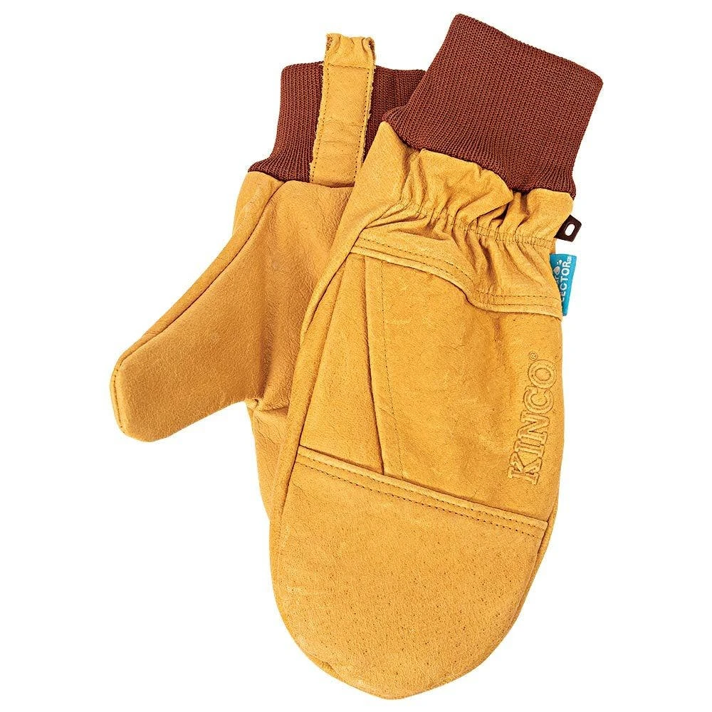 Lined Glove Water-Resist Prem Grain Buffalo Mitten - XL 6 Lined Glove Water-Resist Prem Grain Buffalo Mitten - XL - Image 4