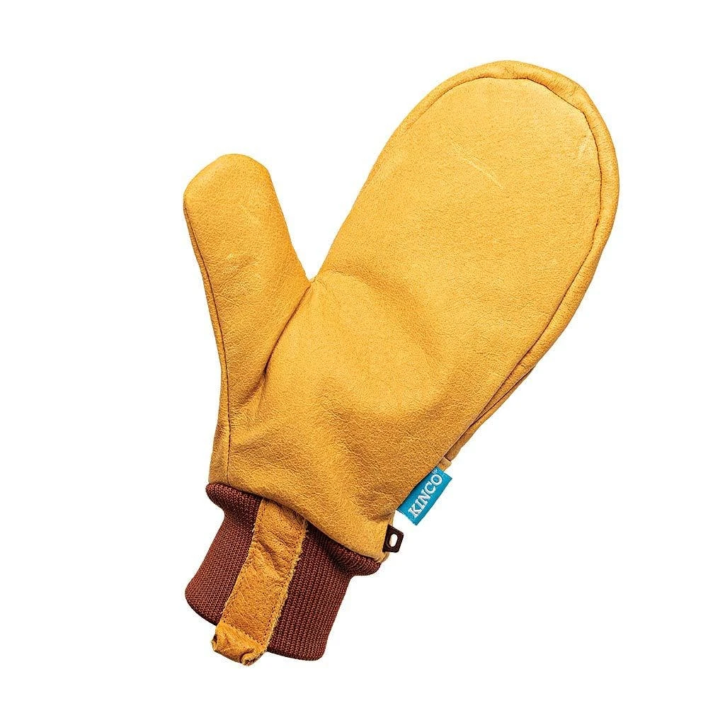 Lined Glove Water-Resist Prem Grain Buffalo Mitten - XL 5 Lined Glove Water-Resist Prem Grain Buffalo Mitten - XL - Image 3