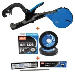 MAX Tapener HT-S45E Strong Bind Tying Machine Starter Pack -Amleos hts45e starter