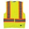 Class 2 High-Visibility Multi-Color Safety Vest, Yellow, Size Extra Large Regular 2 Class 2 High-Visibility Multi-Color Safety Vest, Yellow, Size Extra Large Regular -Amleos hvv046yw 3