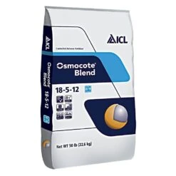 Osmocote Blend, 18-5-12 With Quikstart Fertilizer, 8 To 9 Month, 50lb Bag
