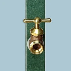 Free-standing Hose Hanger With Brass Faucet, Replaces HS693 -Amleos ihcf 3 faucet