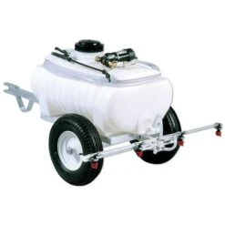 Kings 2 Wheel Trailer Sprayer 25gal With Agitation 12Volt Connection